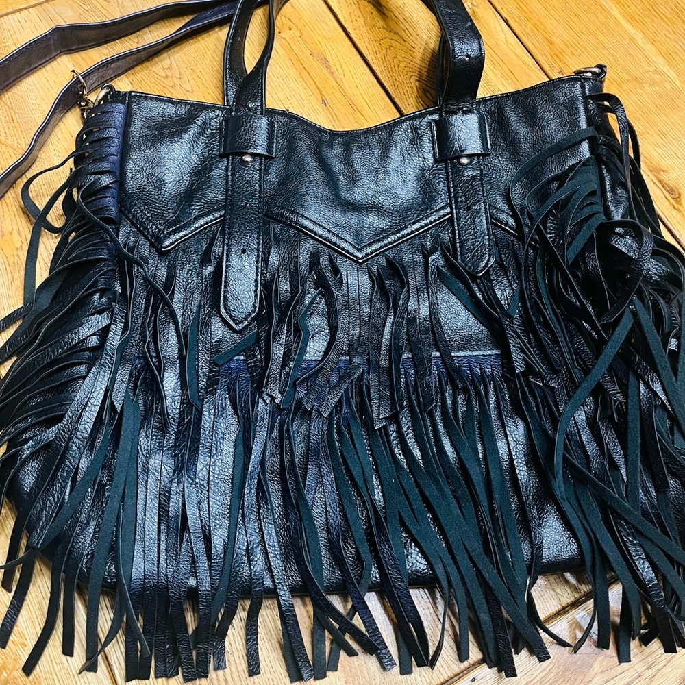 Just Fab Fringe Purse
